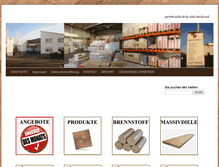 Tablet Screenshot of parkett-outlet.de